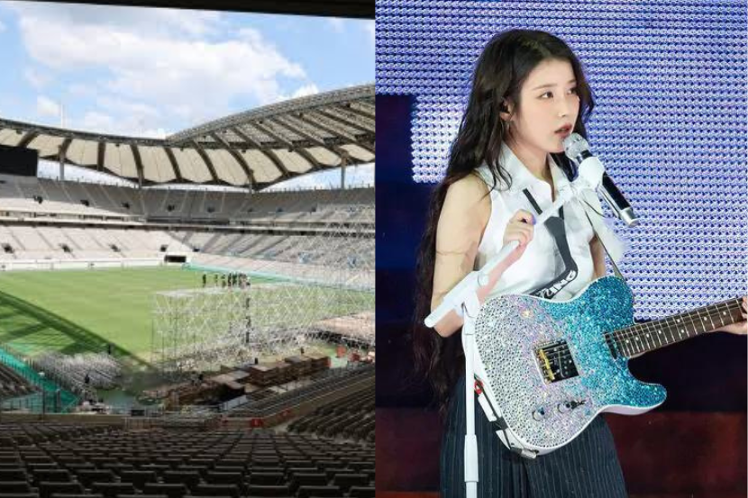 IU denied needing compensation for damaged stadium grass due to the concert