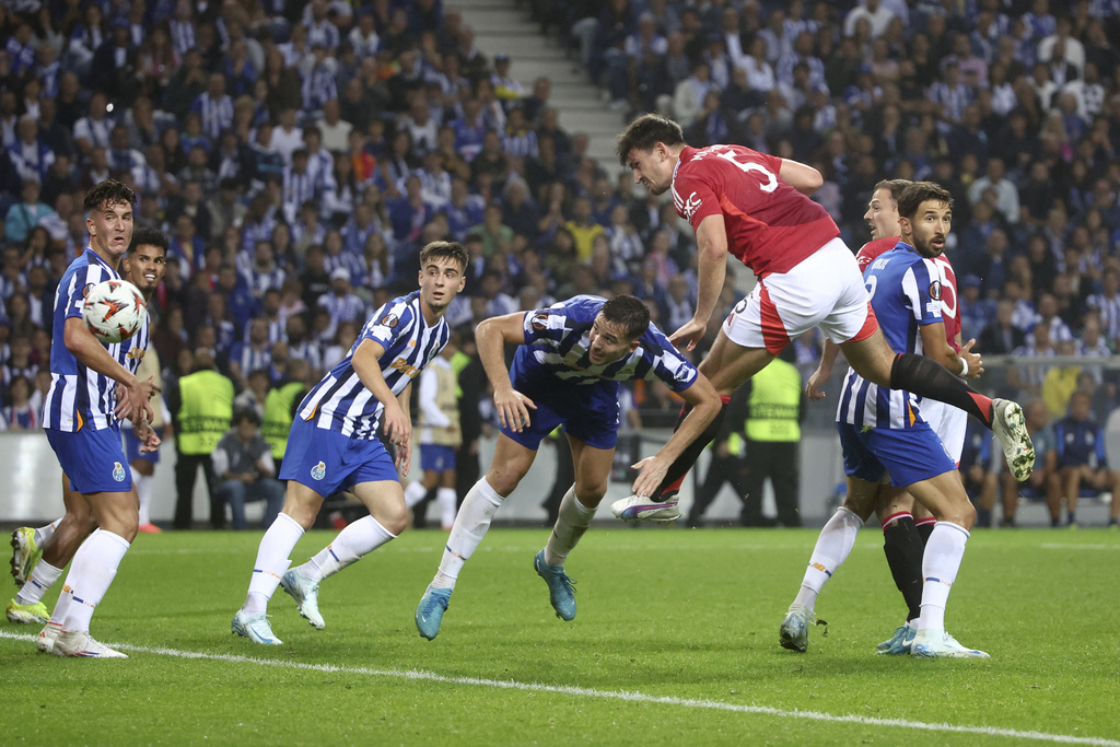 Maguire saved United’s 3-3 draw at Porto