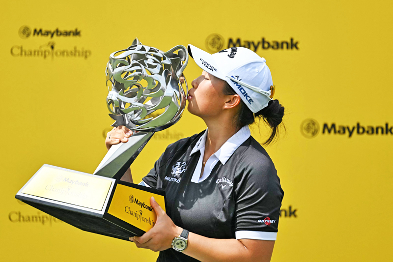 Ruoning Maybank 2024 golf champion