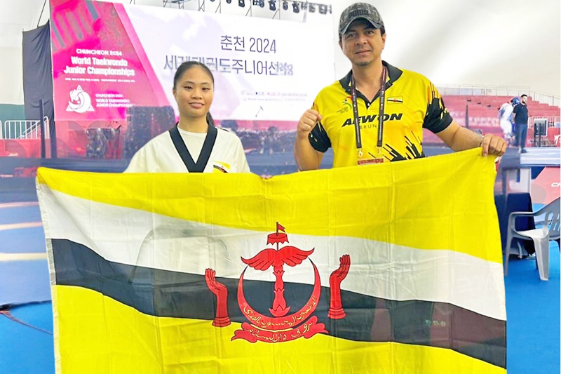 Brunei participates in the Chuncheon World Junior Taekwondo Championship